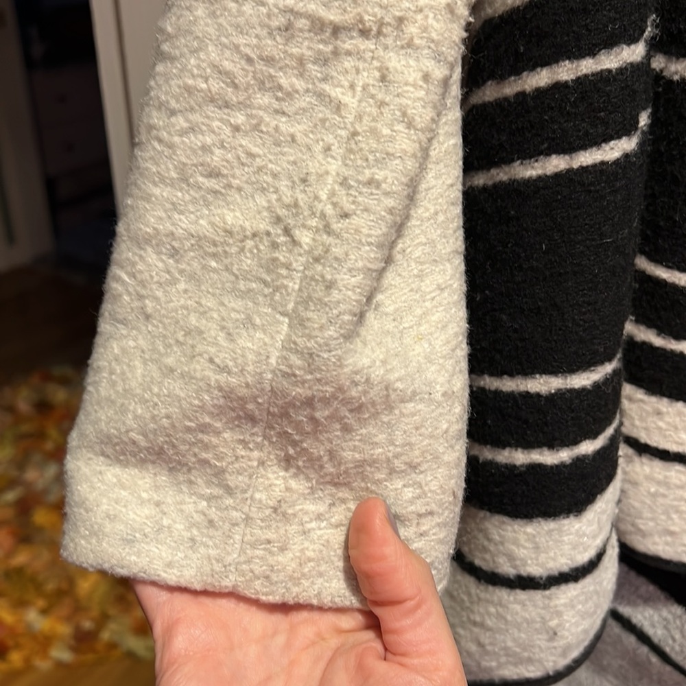 Elevenses Boiled Wool Jacket - Picture 5 of 7